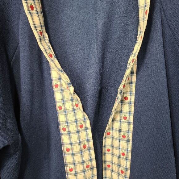 Hand Made One Of A Kind Teachers Apple Cardigan - Picture 5 of 11